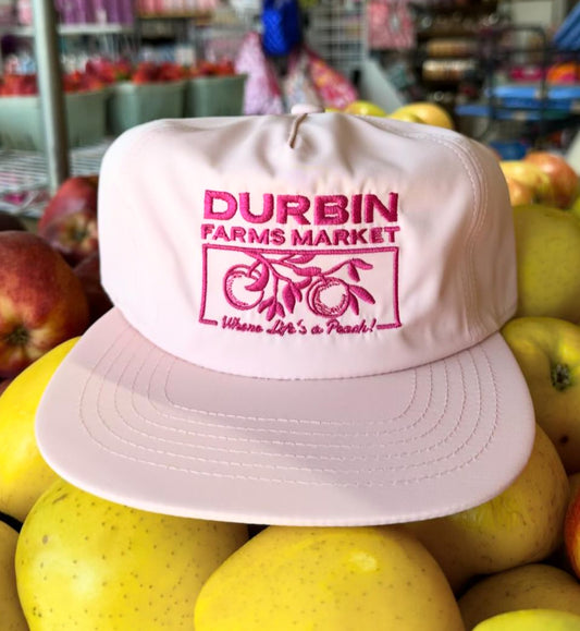 Durbin Farms Market Light Pink & Hot Pink Hat