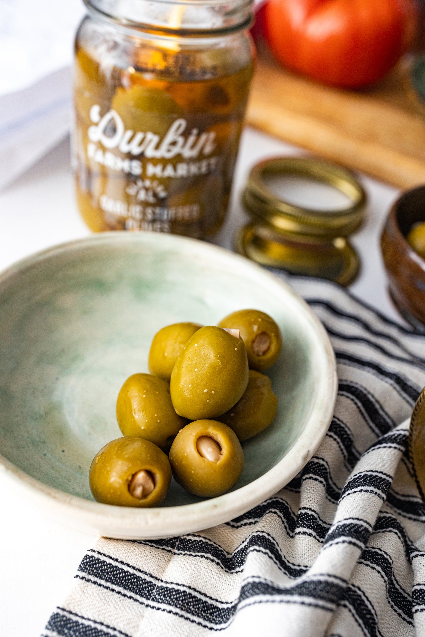 Garlic Stuffed Olives