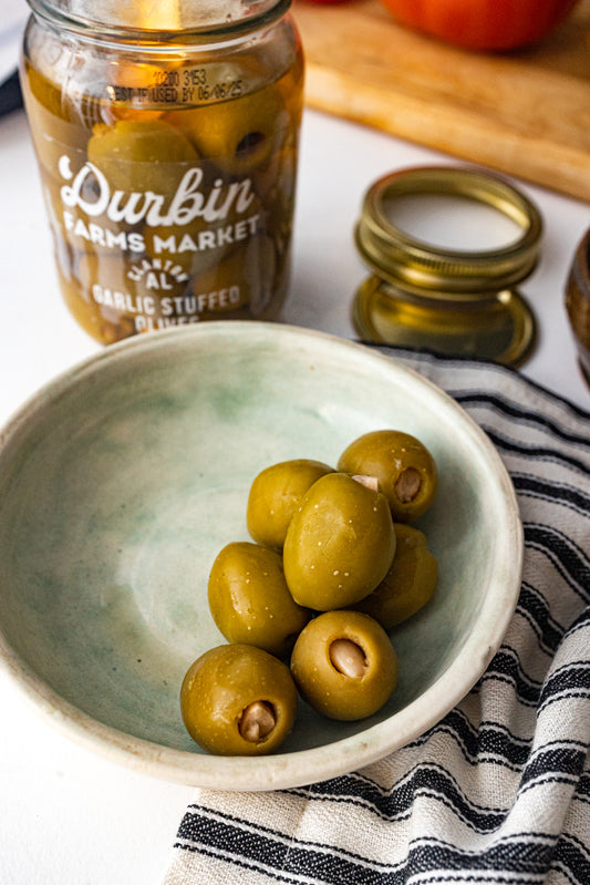 Garlic Stuffed Olives