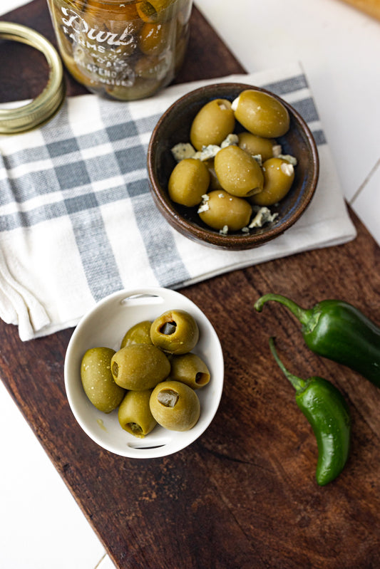 Jalapeno Stuffed Olives