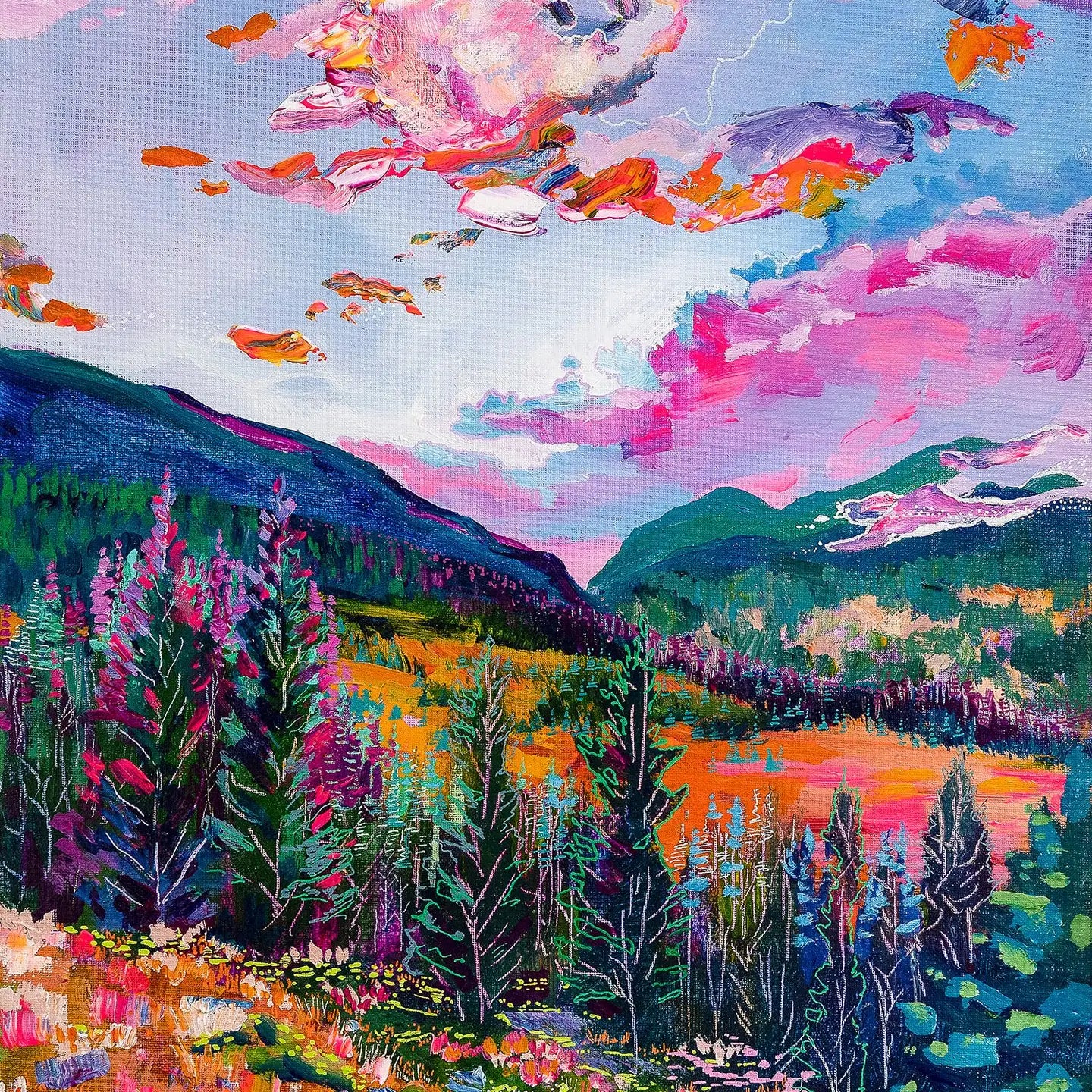 Rocky Mountain Twilight Puzzle