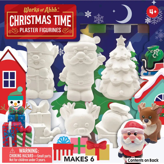 Christmas Time Figurine Paint Set
