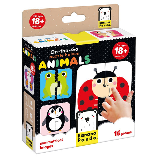 On-the-Go Puzzles | Halves Animals
