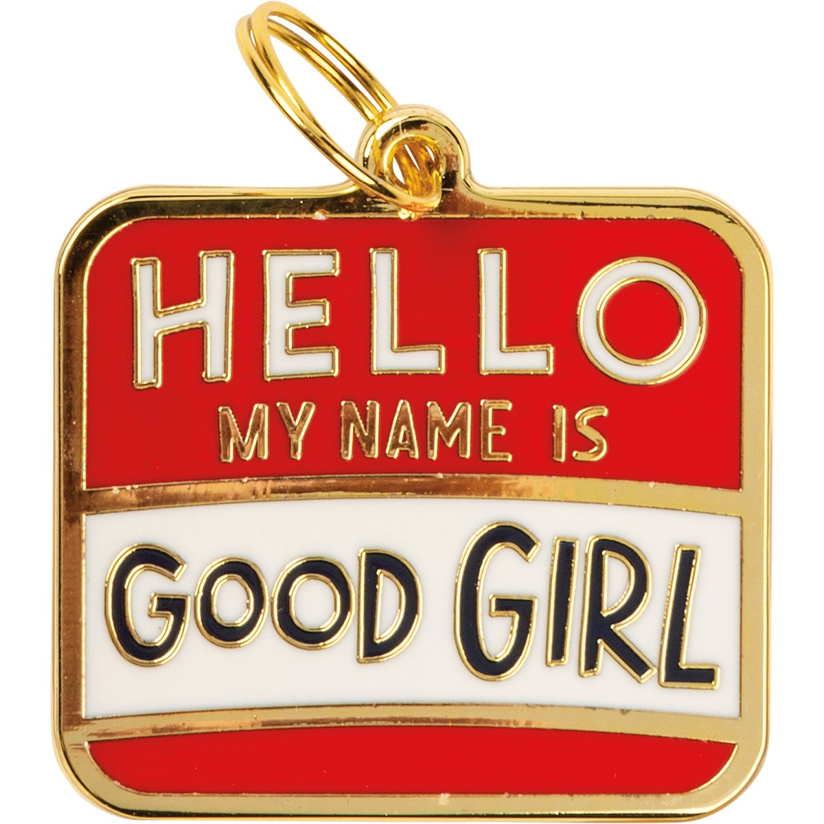 Good Girl Collar Charm