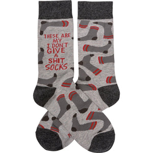 These Are My Don't Give a Shit Socks