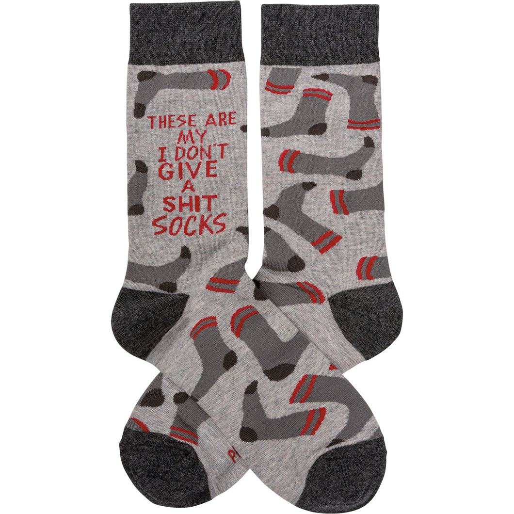 These Are My Don't Give a Shit Socks