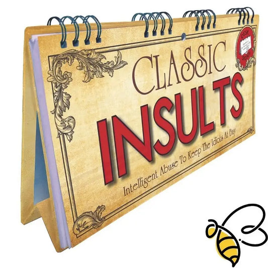 Classic Insults Office Flip Book