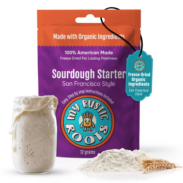 Organic, Non-GMO Sourdough Starter | Freeze Dried |