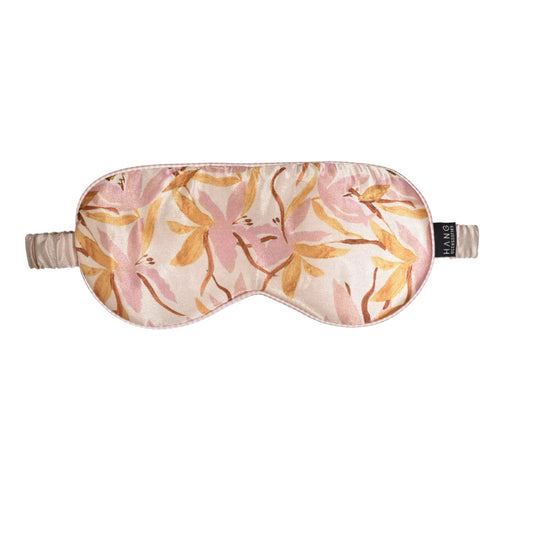 Gold Leaf Satin Eye Mask