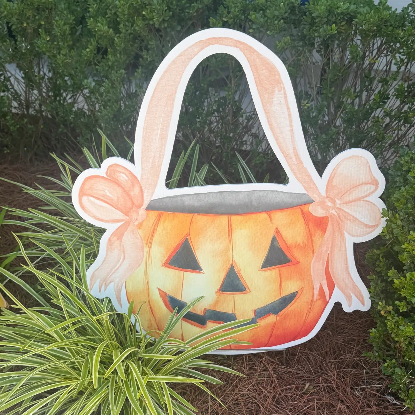 Boo-Tiful Pumpkin Yard Sign