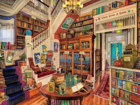 Reader's Paradise 1000 Piece Jigsaw Puzzle