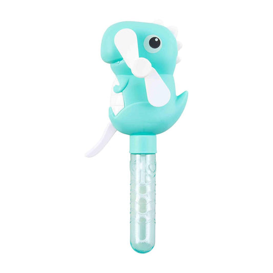 Dino Bubble Wand Fan