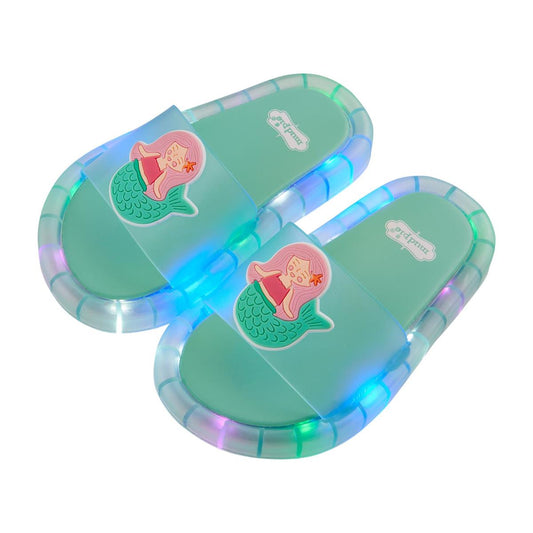 Mermaid Light Up Smiley Sandals