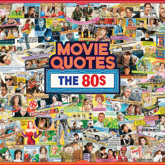 Movie Quotes the 80's Puzzle