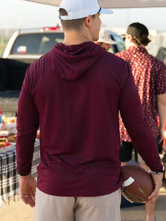 Performance Hoodie | Maroon