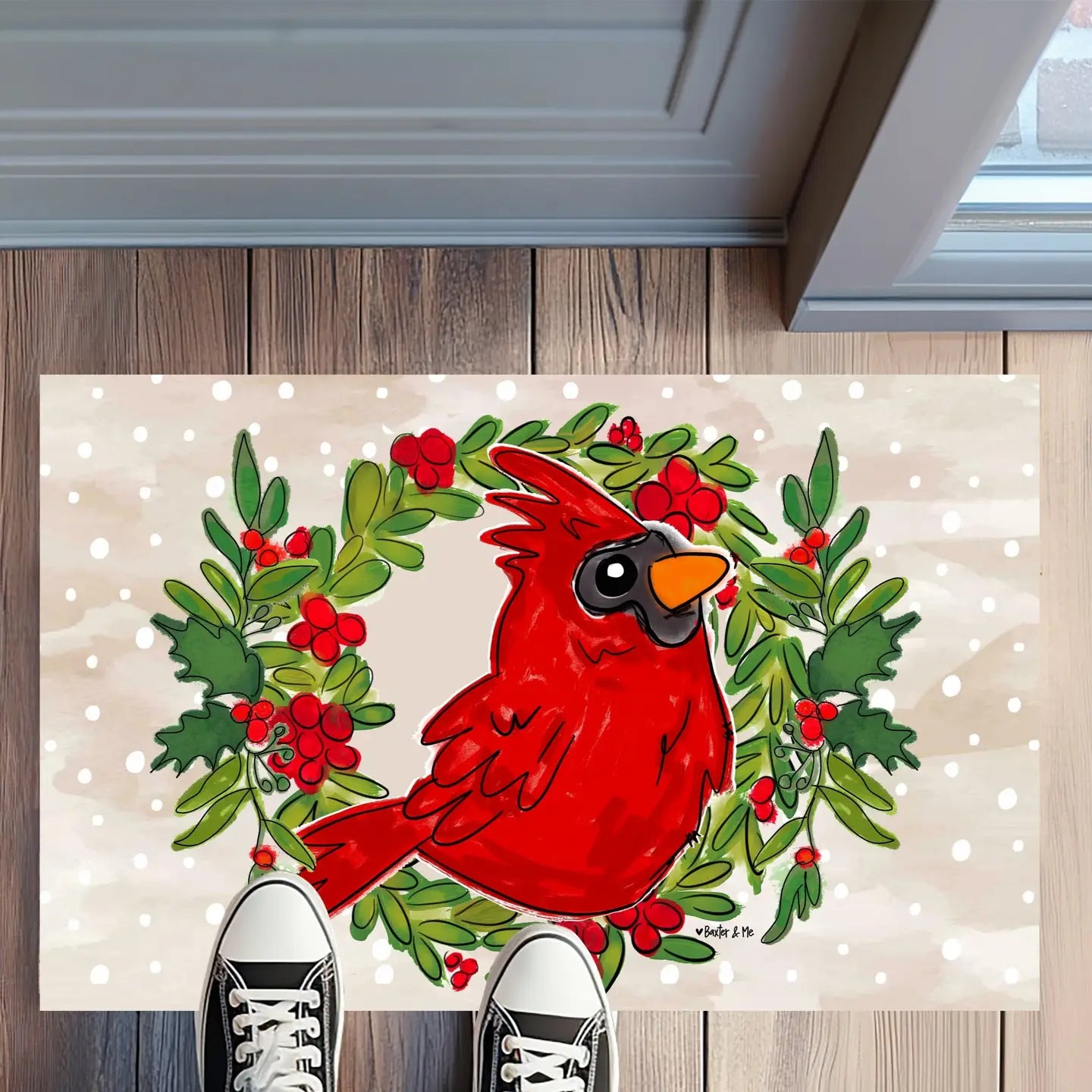 Cardinal Door Mat