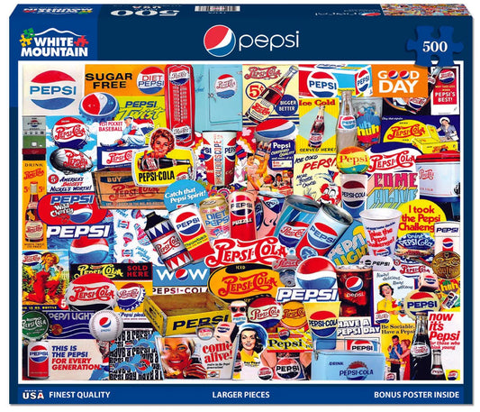 Pepsi 500 Piece Jigsaw Puzzle