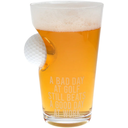 Work Golf Ball Glass