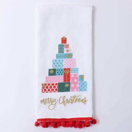 Present Tree Tea Towel