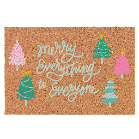 Merry Everything Door Mat