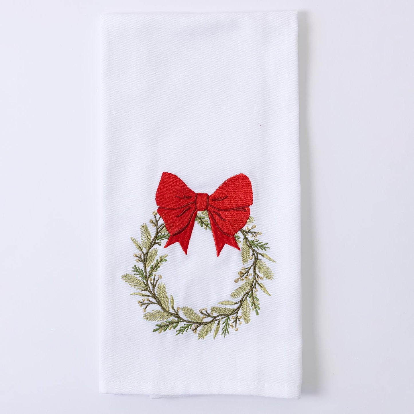 Red Bow Tea Towel