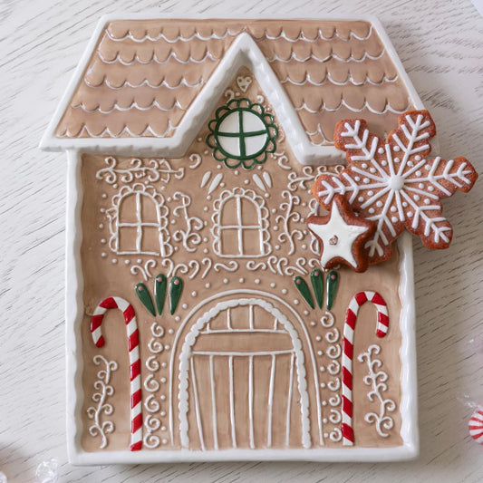 Gingerbread House Platter