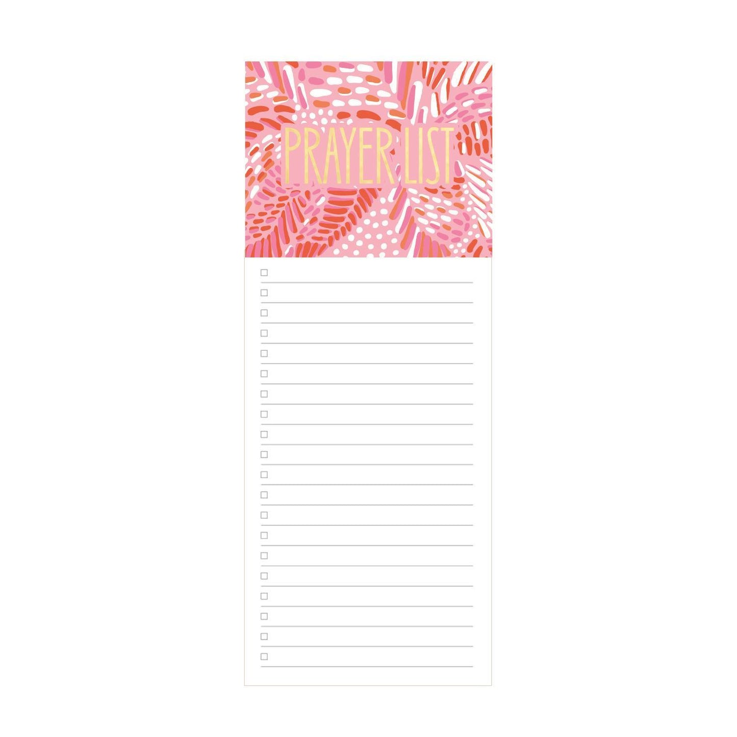 Magnetic Notepad | Prayer List