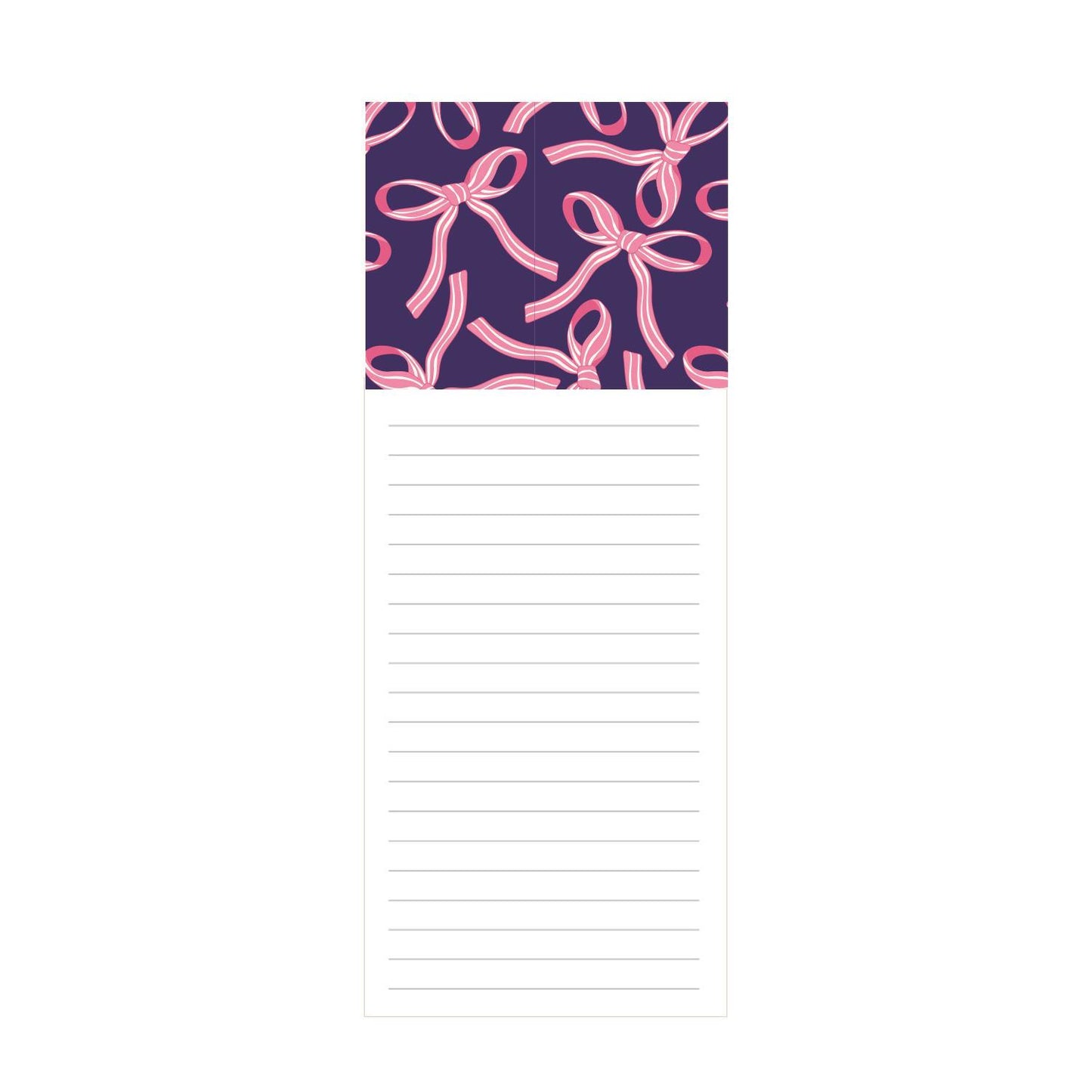 Magnetic Notepad | Bows