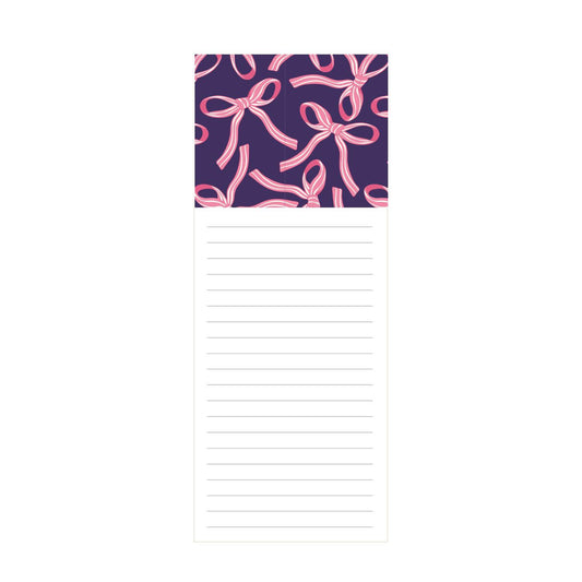 Magnetic Notepad | Bows