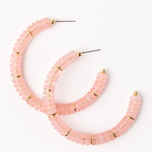 Olivia Earrings | Blush