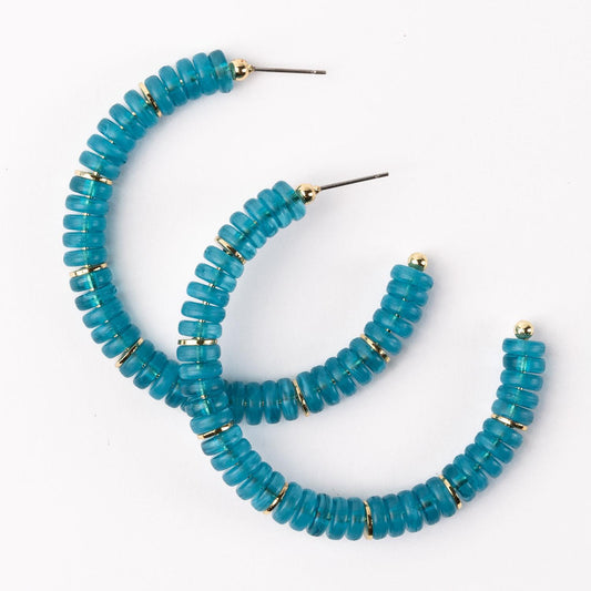 Olivia Earrings | Ocean