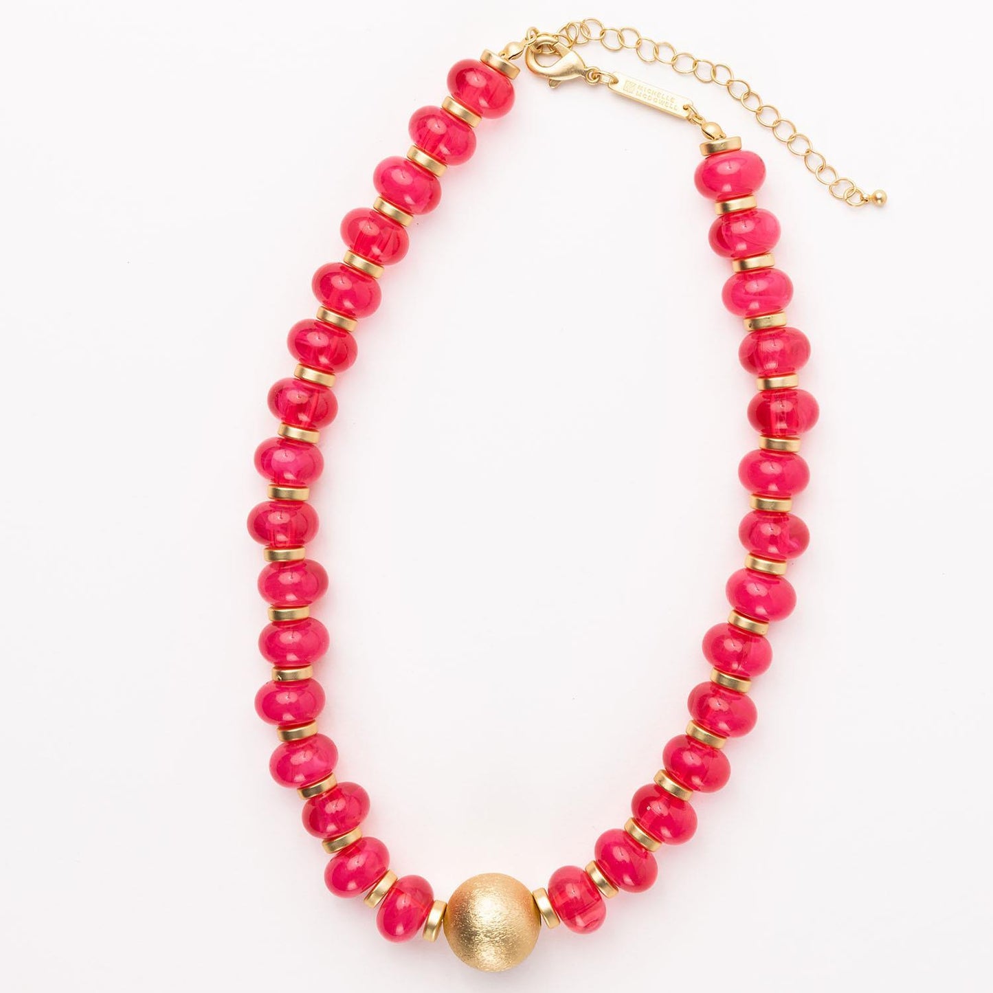 Kylie Necklace | Hot Pink