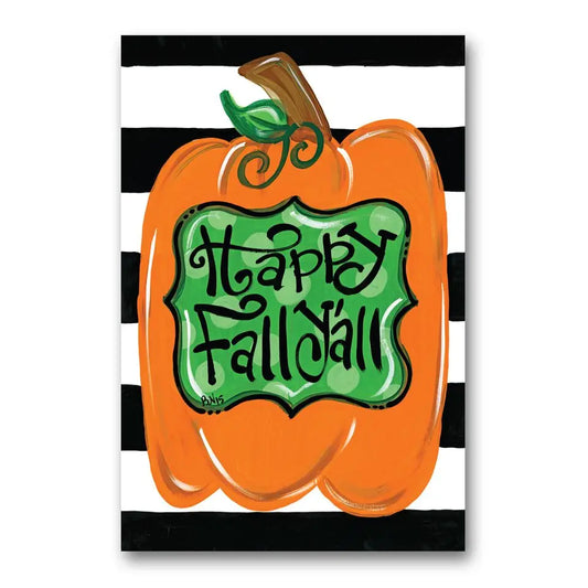 Happy Fall Pumpkin Garden Flag