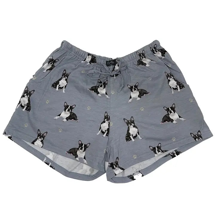 Pajama Shorts | Boston Terrier