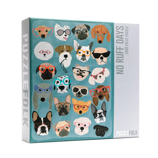 No Ruff Days Dogs Puzzle