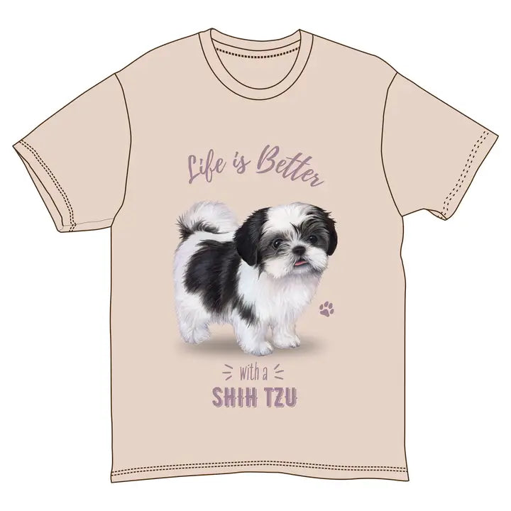 Shih Tzu | Life is Better Tee