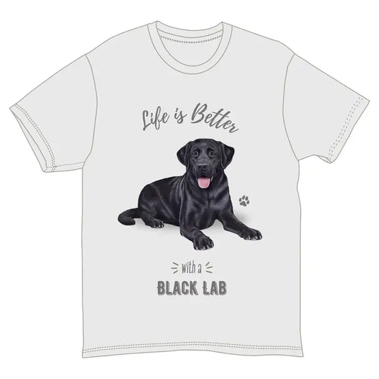 Black Lab | Life is Better Tee