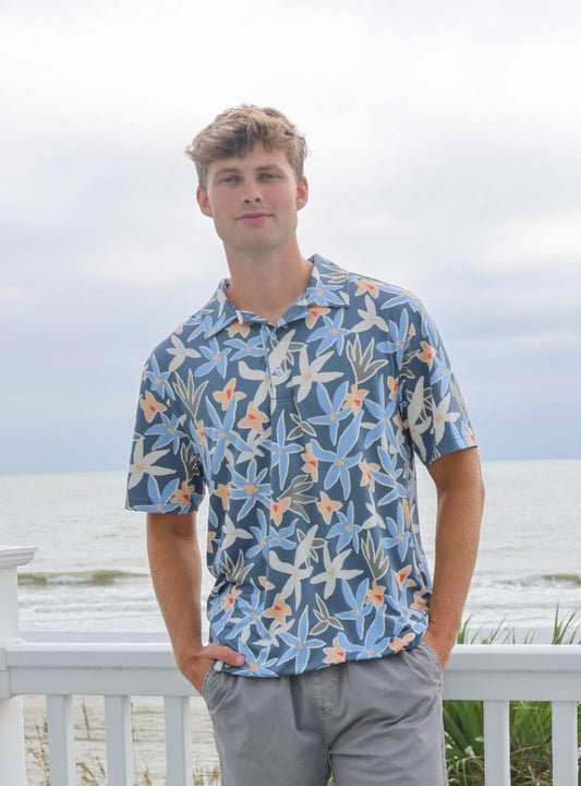 Men's Buttondown Tropical Shirt