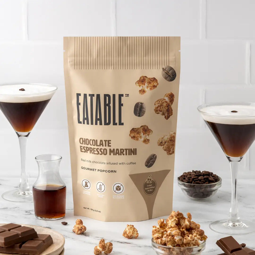 Chocolate Espresso Martini Popcorn