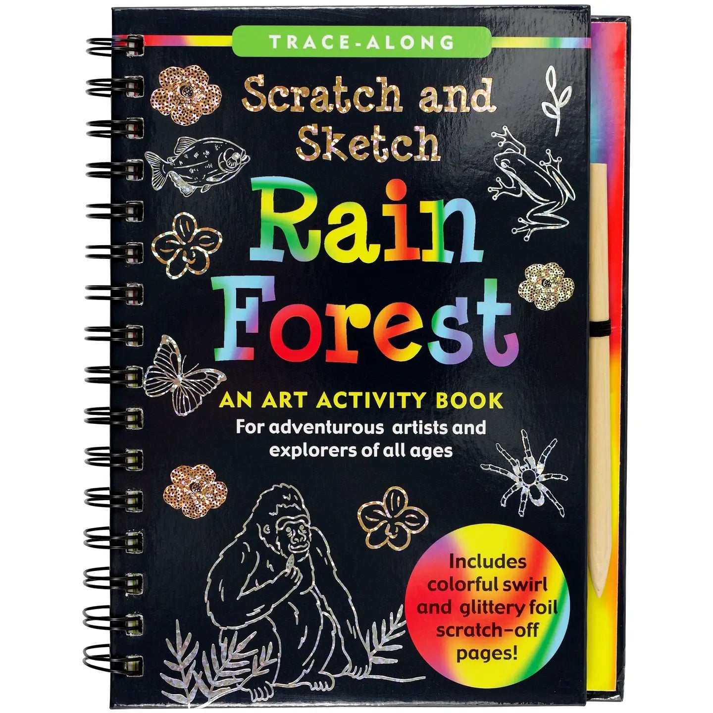 Rain Forest Scratch & Sketch