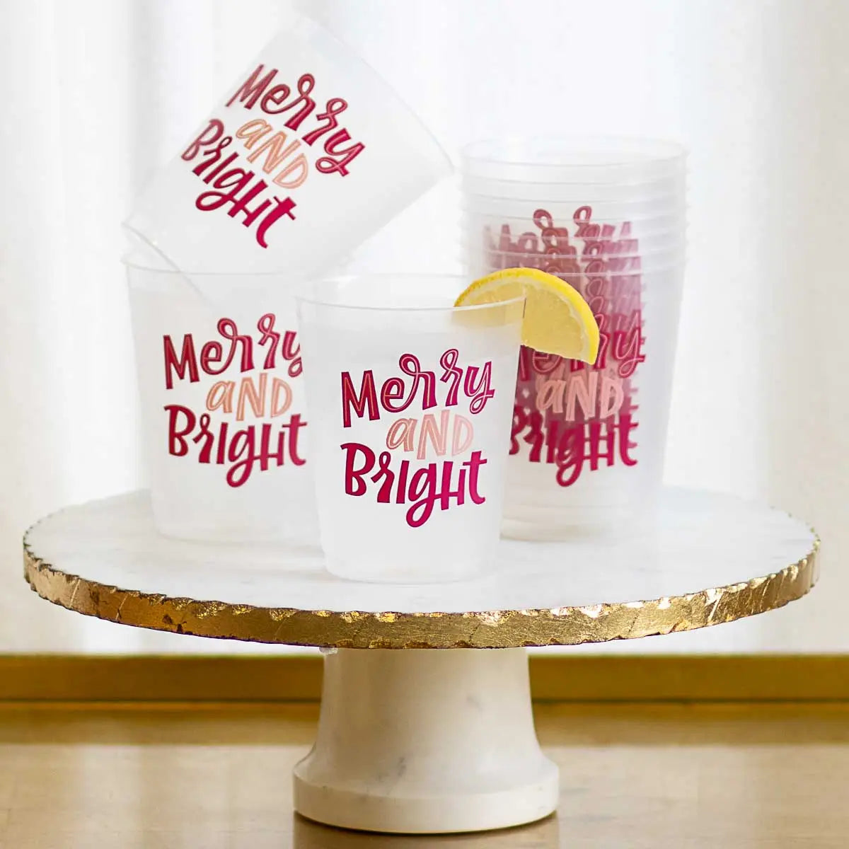 Merry and Bright Party Cups