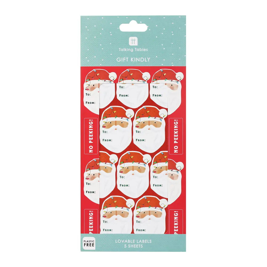 Santa Christmas Stickers