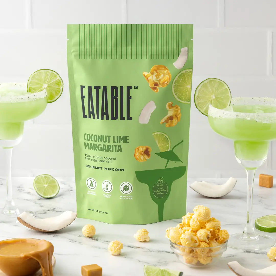 Coconut Lime Margarita Popcorn