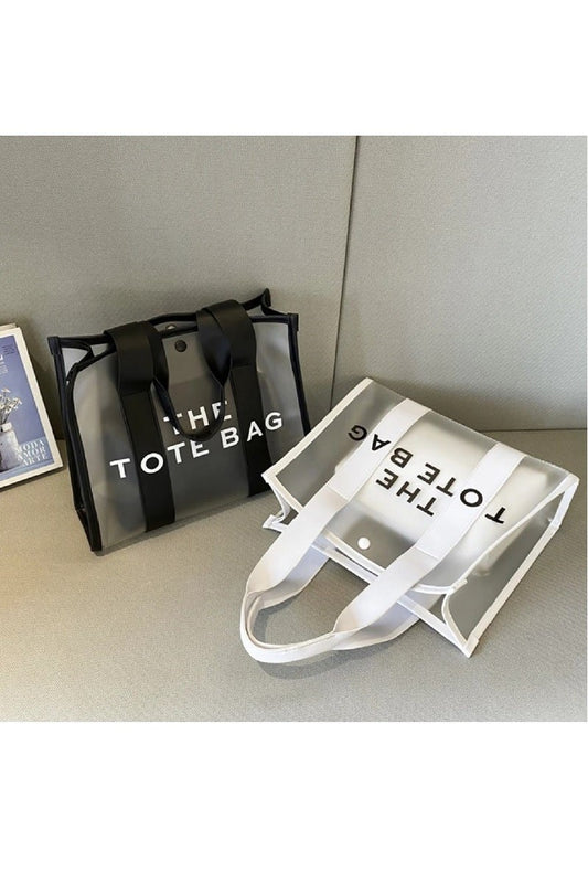 Clear The Tote Bag & Pouch Set