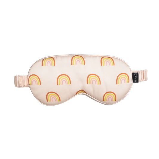 Rainbow Satin Eye Mask