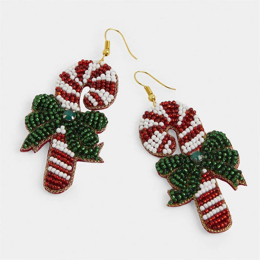 Candy Cane Earrings