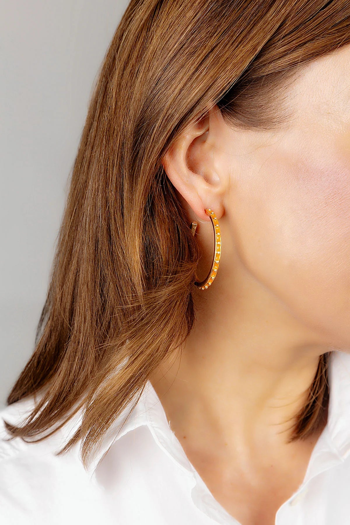 Aubrey Earrings | Orange