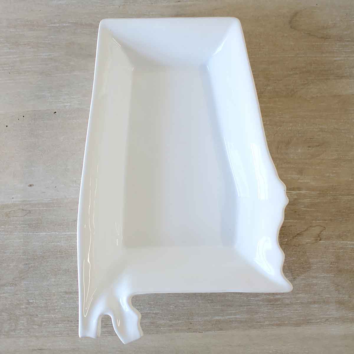 10" Alabama Shaped Platter