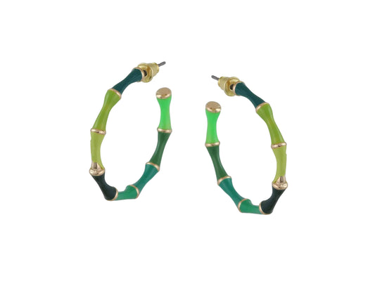 Antonia Thin Hoop Earrings