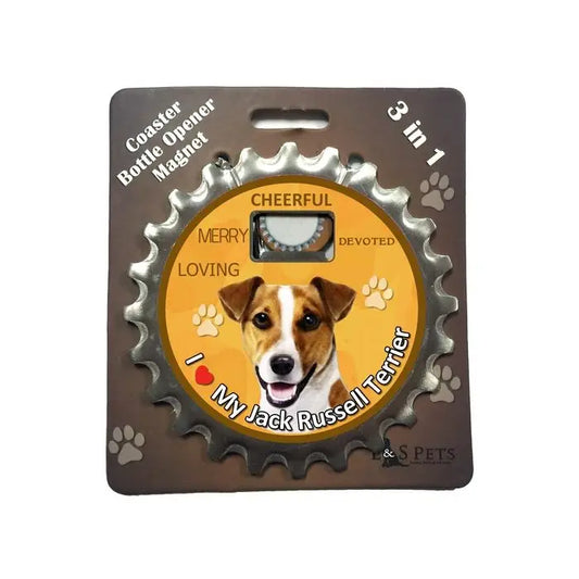 Jack Russell |  3 in 1 Magnetic Coaster